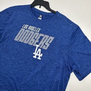 Los Angeles Dodgers Shirt Mens 2XL Blue MLB Baseball TX3 Cool Tee